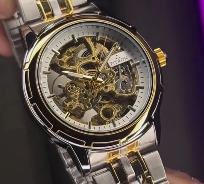 Fitron Full Automatic Skeleton Dial