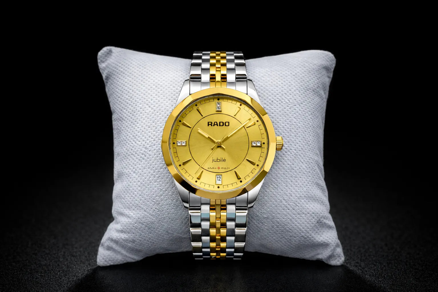 Rado Jubile Classic – Two Tone Stainless Steel Chain (White Dial)