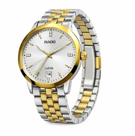 Rado Jubile Classic – Two Tone Stainless Steel Chain (White Dial)