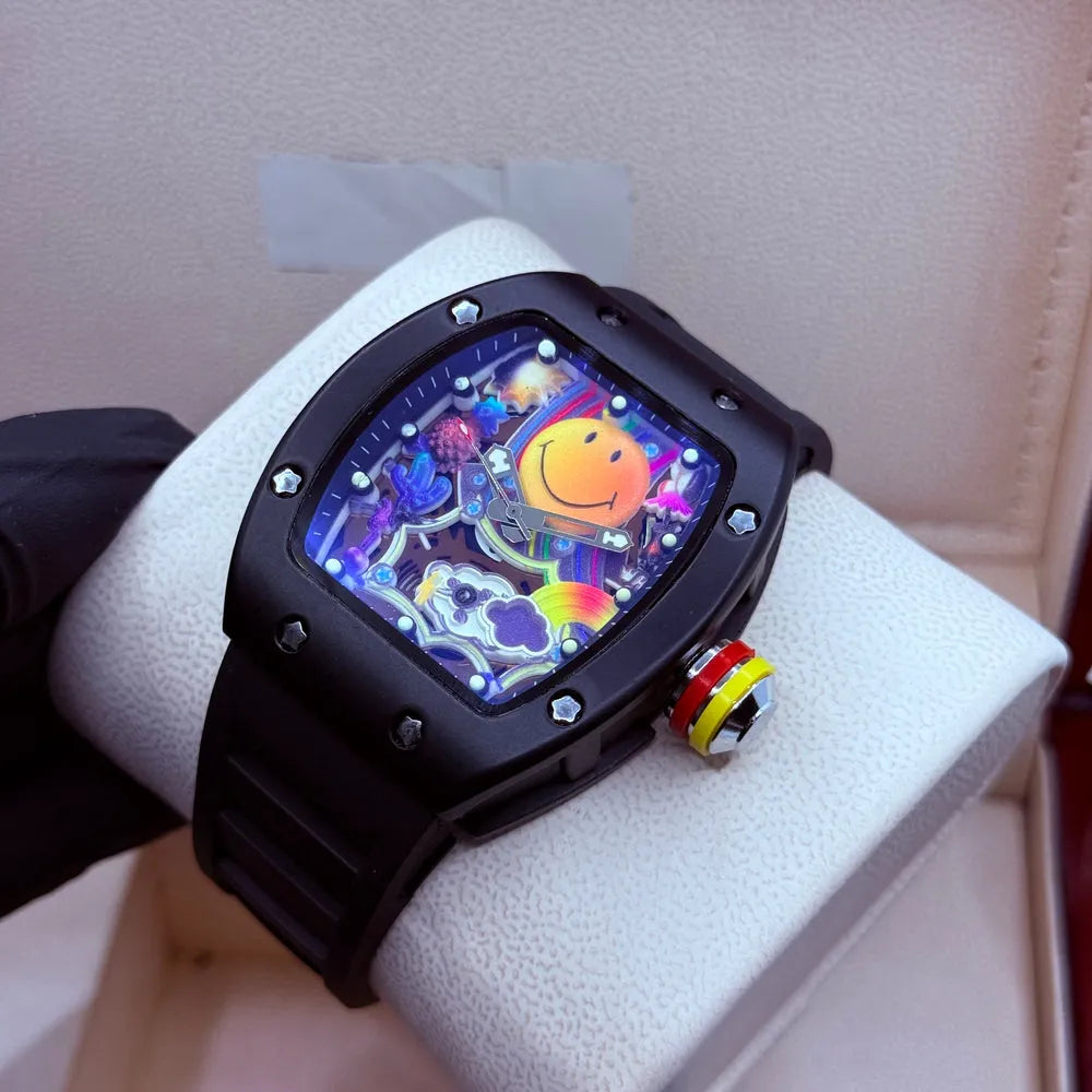 RM 008 Smiley Edition – Yellow Sport Strap (Limited Style)