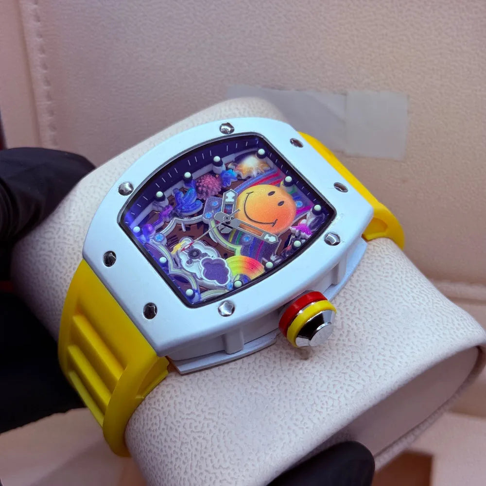 RM 008 Smiley Edition – Yellow Sport Strap (Limited Style)