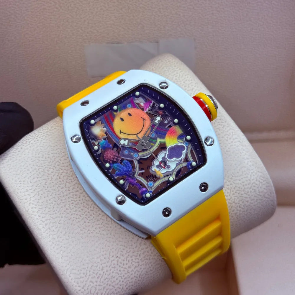 RM 008 Smiley Edition – Yellow Sport Strap (Limited Style)