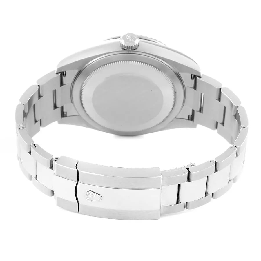 Rolex Sky-Dweller – Silver Stainless Steel Chain (White Dial)