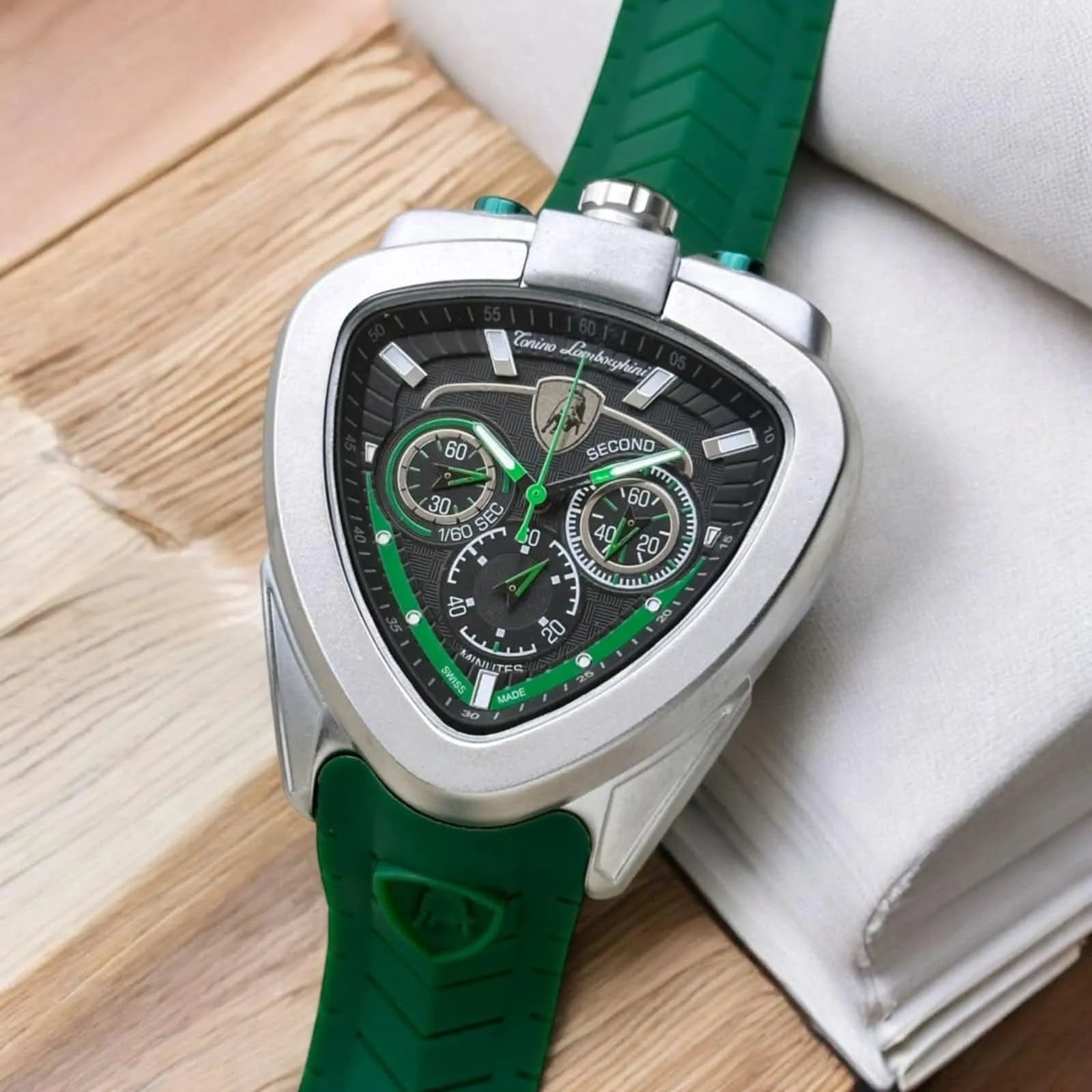 Lamborghini Spider Chronograph – Blue Sport Strap Edition