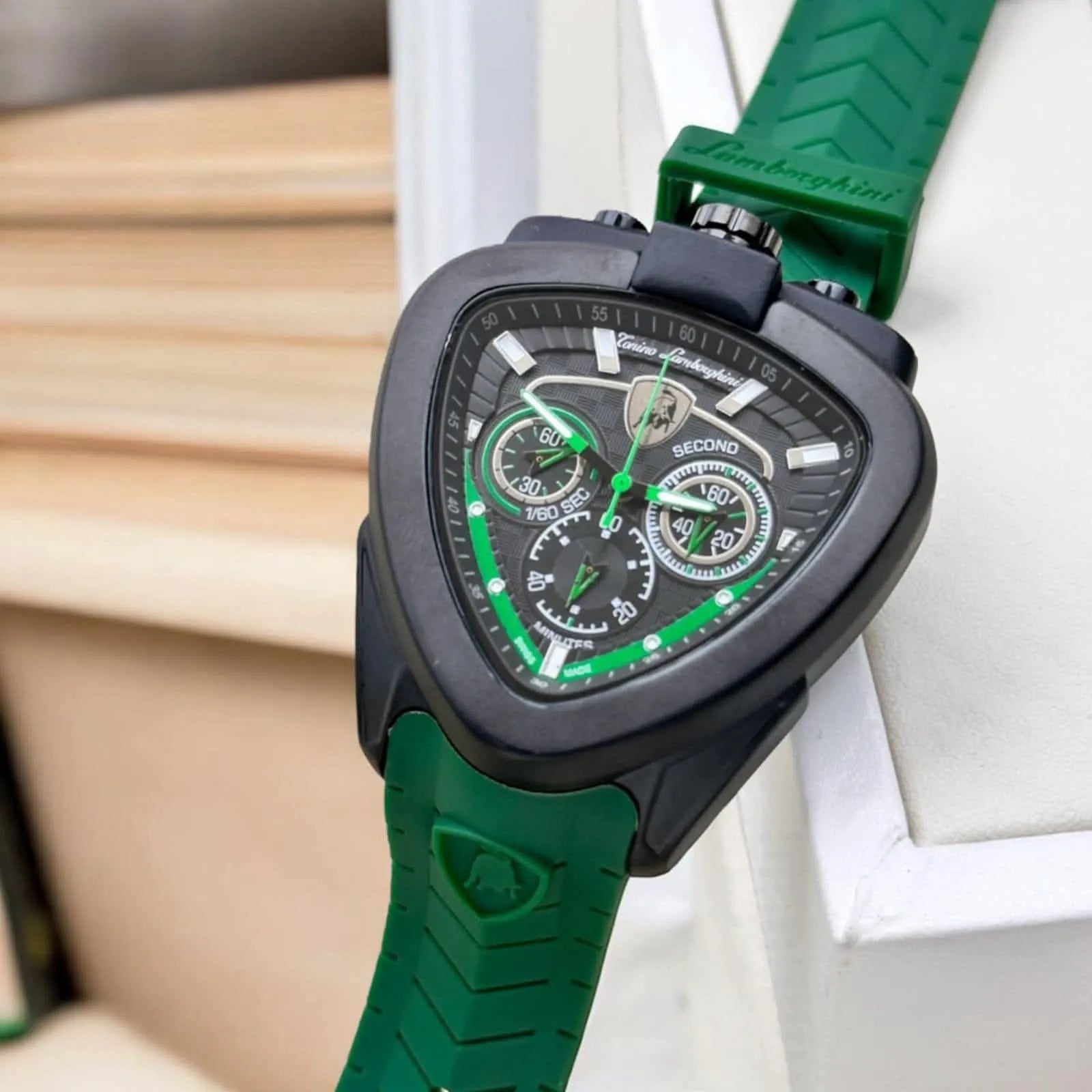 Lamborghini Spider Chronograph – Blue Sport Strap Edition