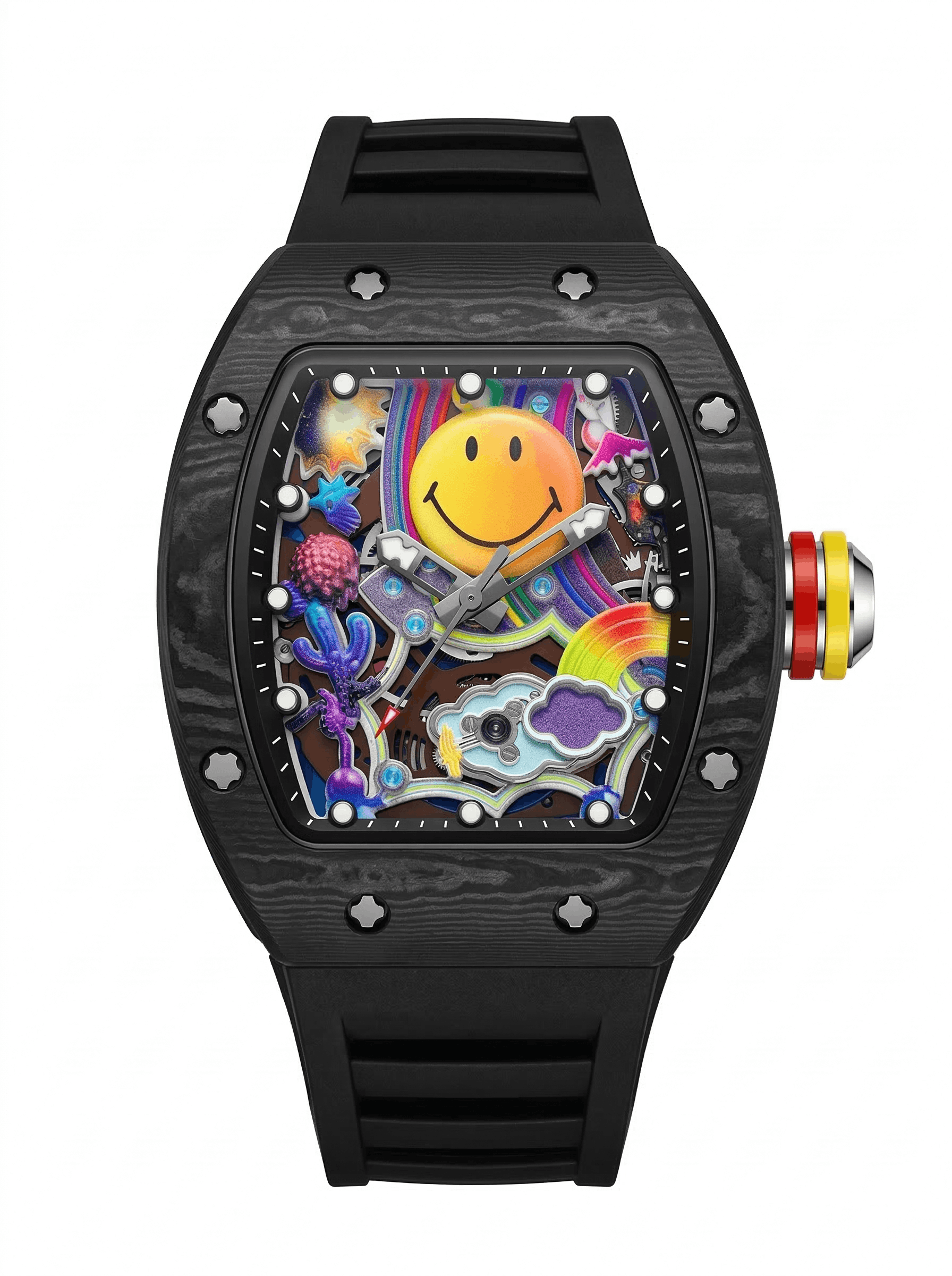 RM 008 Smiley Edition – Yellow Sport Strap (Limited Style)