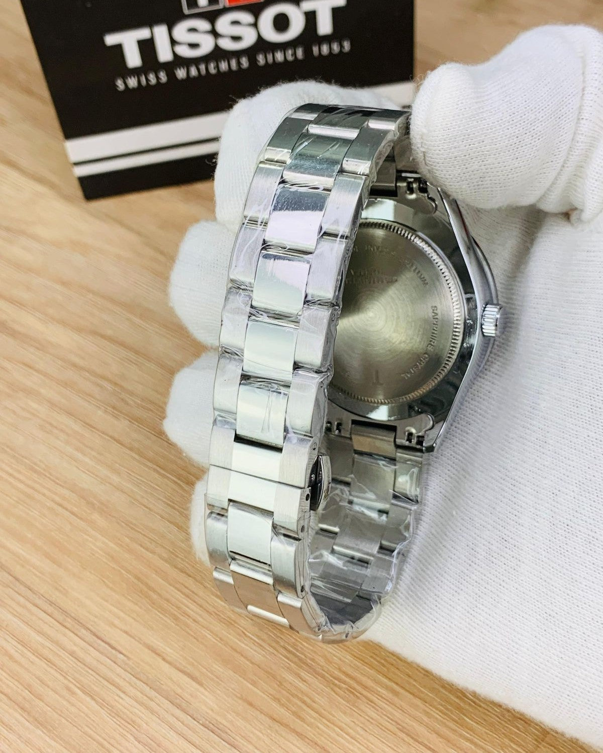 Tissot Tissot Gentleman Silver Stainless Steel Silver Dial Quartz Watch for Men's