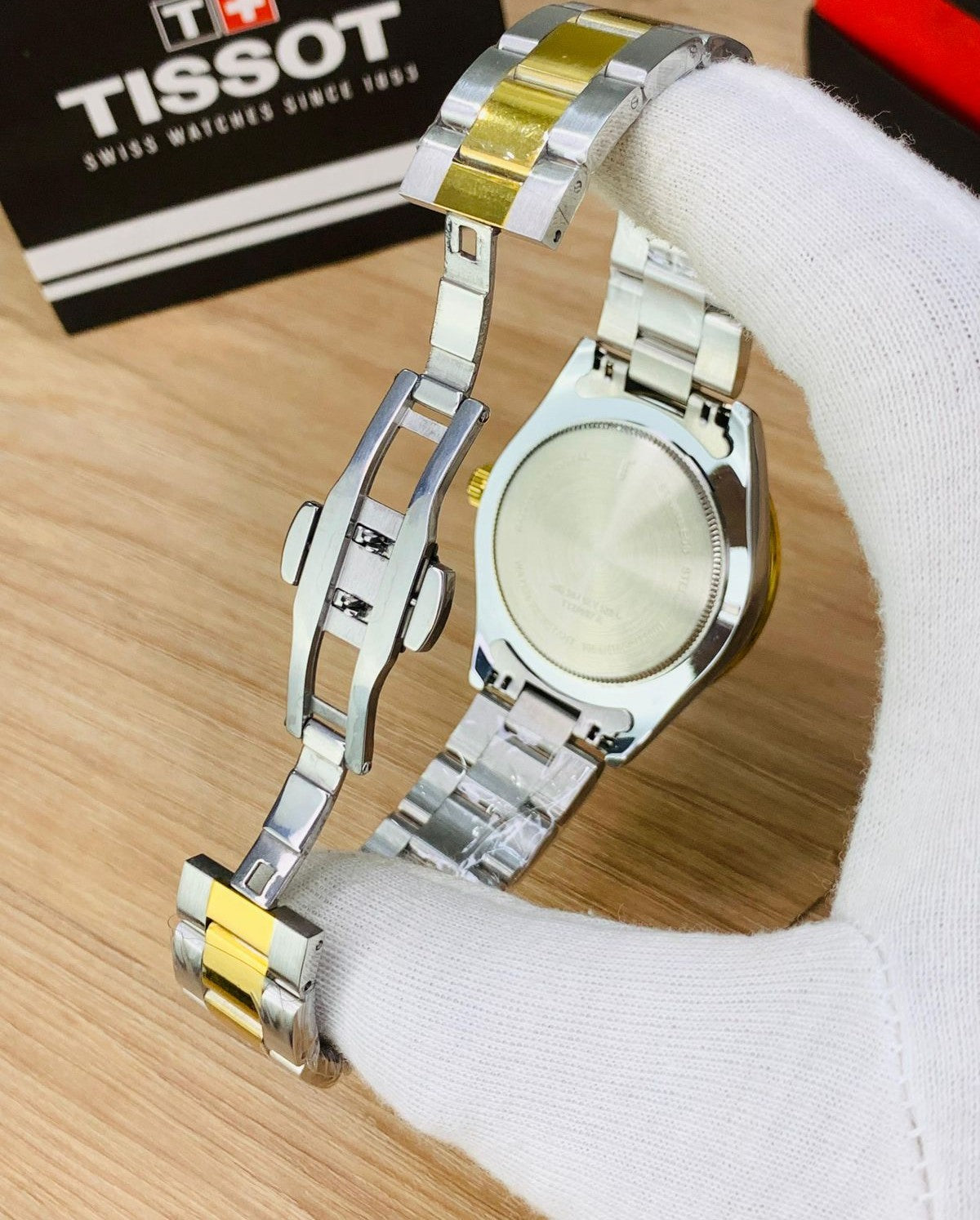 Tissot Tissot Gentleman Silver Stainless Steel Silver Dial Quartz Watch for Men's
