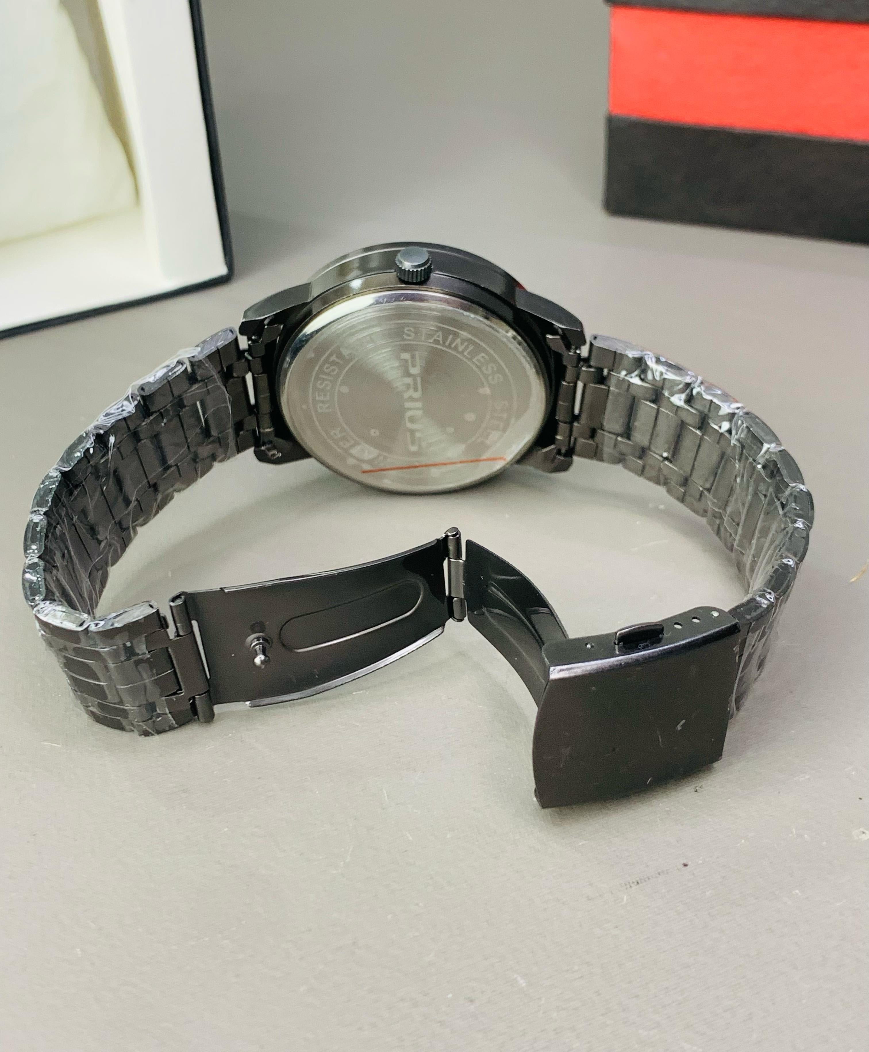 Magnetic Ball Wristwatch Waterproof Stainless Steel