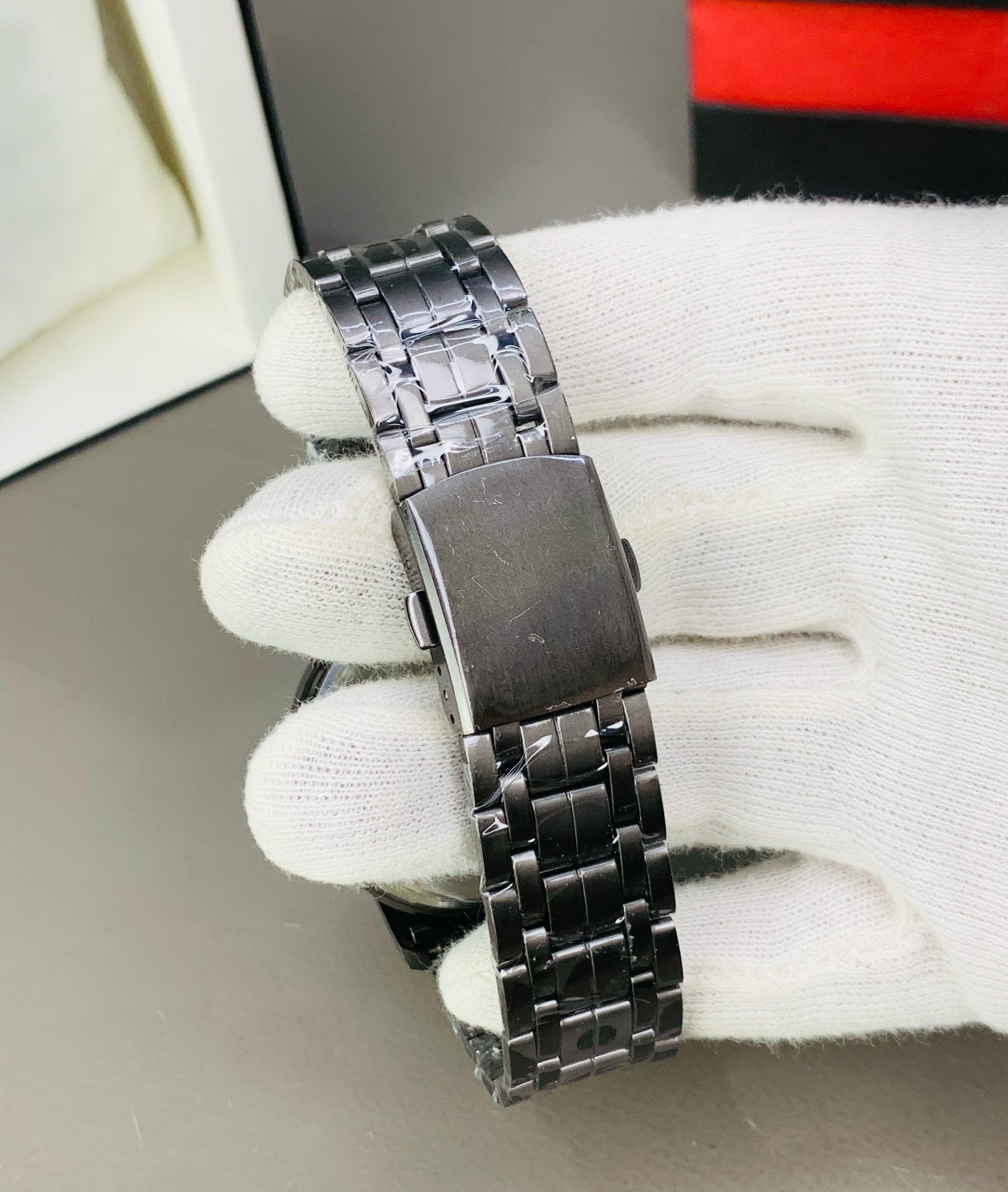 Magnetic Ball Wristwatch Waterproof Stainless Steel