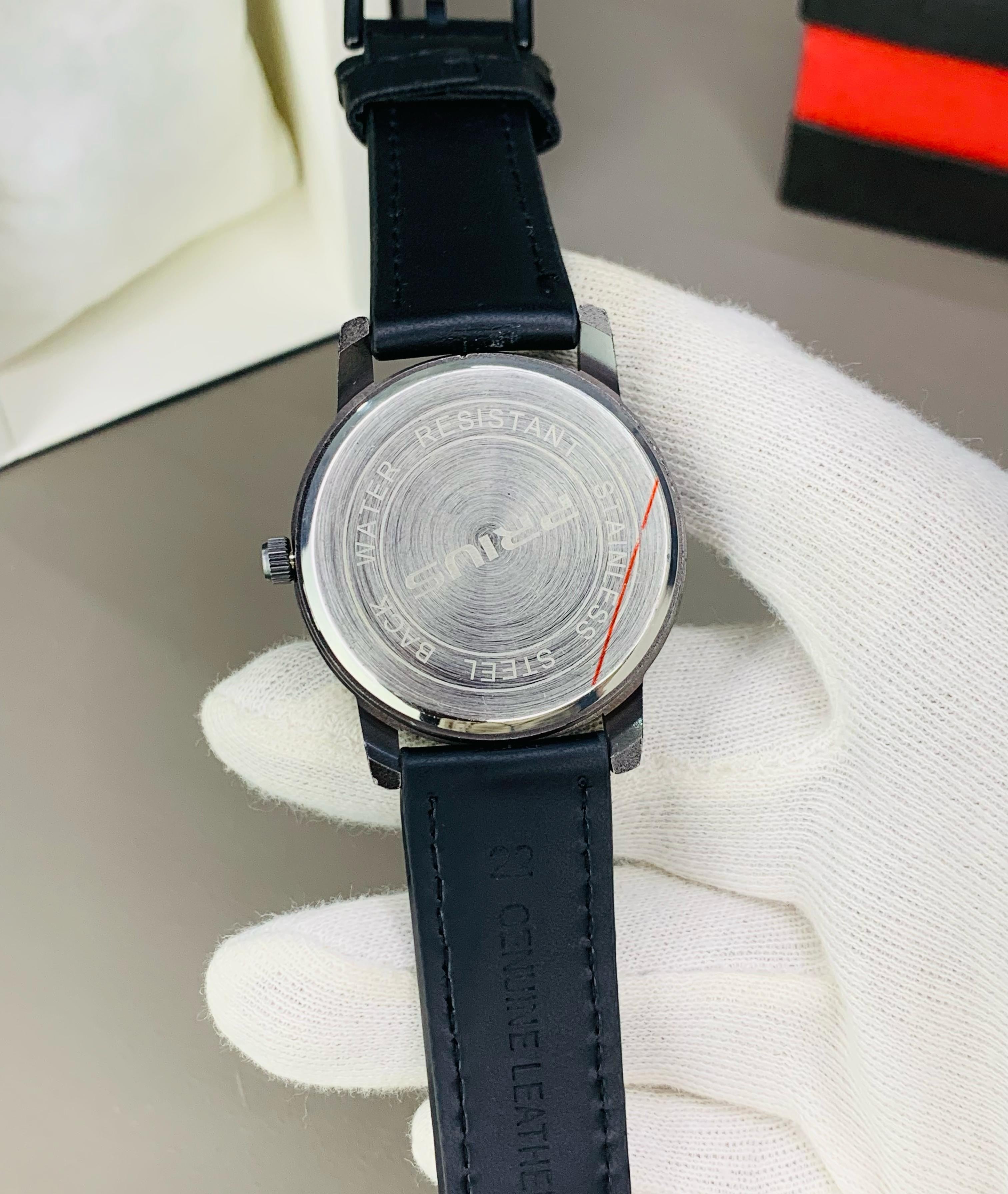 PRIUS Original ( Black Strap With Black Dial )