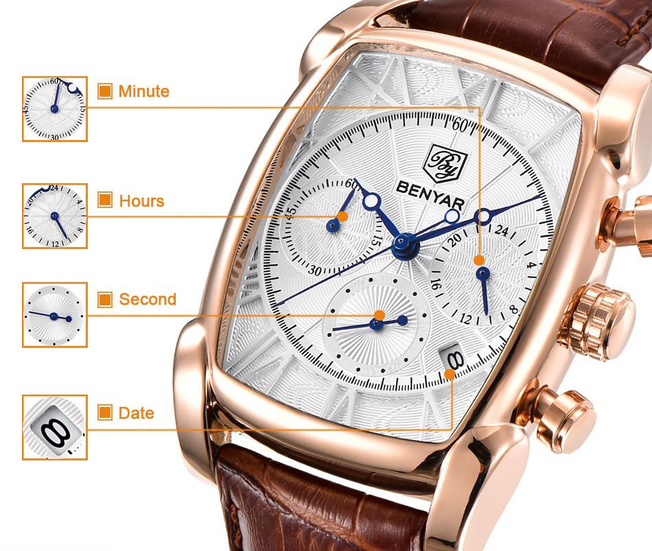 *BENYAR Original Watch*  (Mens Collection)