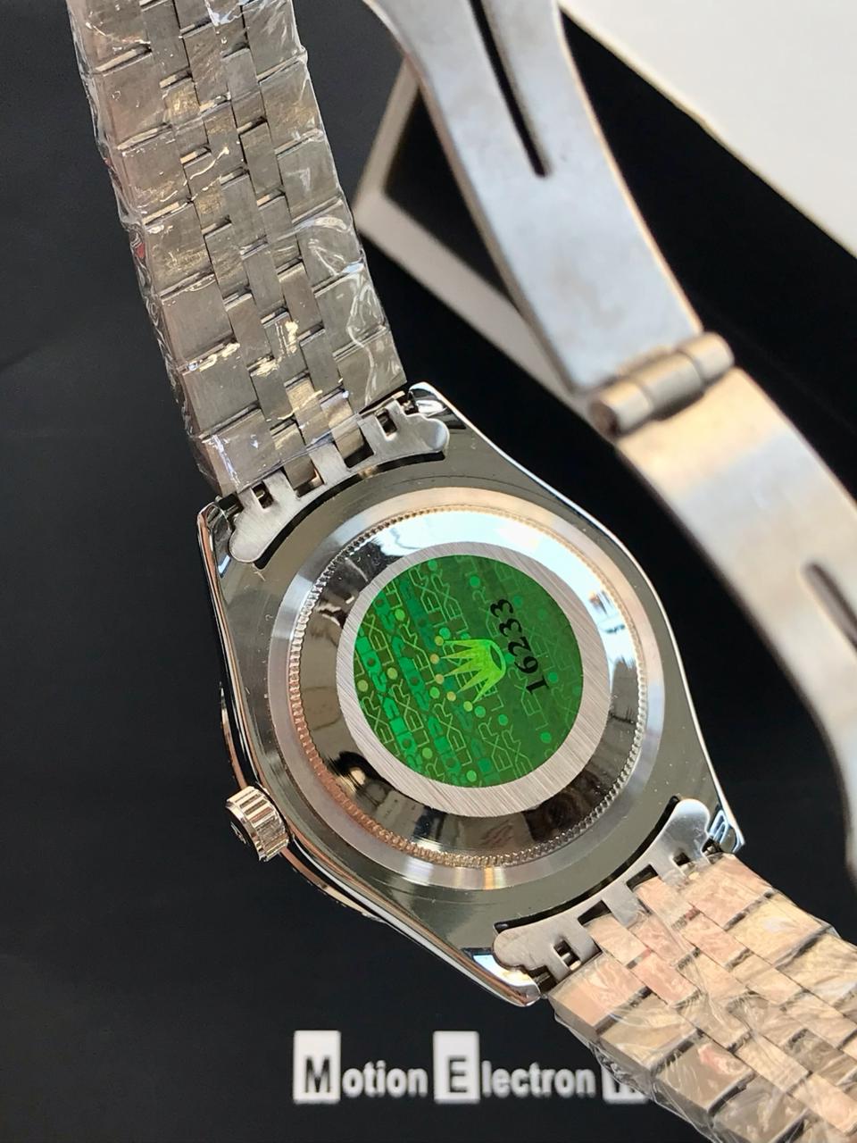 Rolex Day Date Ice Blue Arabic Dial Watch