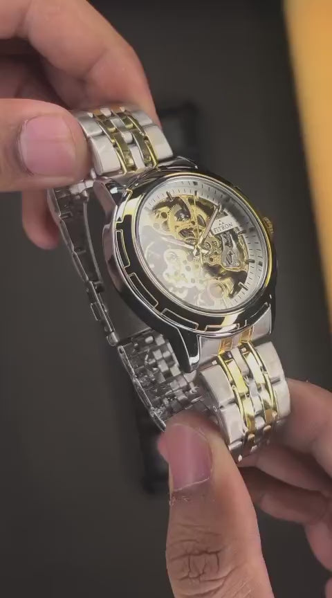 Fitron Full Automatic Skeleton Dial