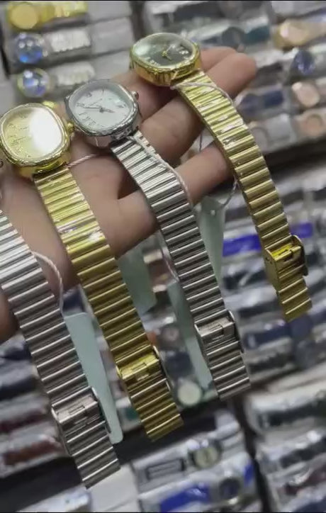 SUNLIFEX Original Women’s Watch – Vintage Oval Design